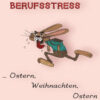 Stickdatei gestresster Hase