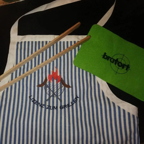 Stickdatei Grillen Vatertag