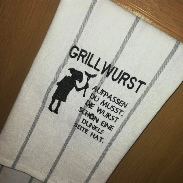 Stickdatei Grillen Vatertag