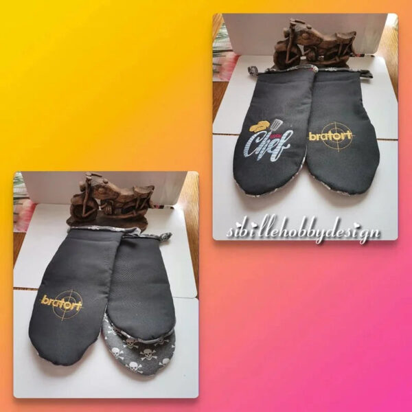 Stickdatei Grillen Vatertag