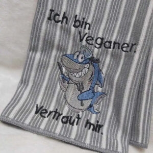 Stickdatei Hai-ner mit Spruch