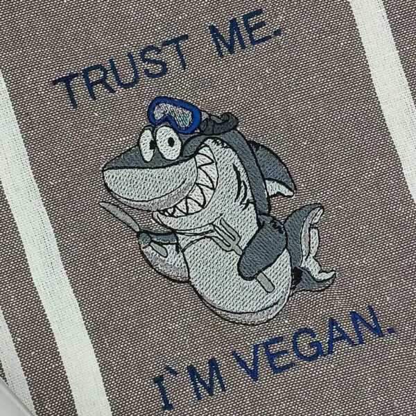 Stickdatei Hai-ner mit Spruch