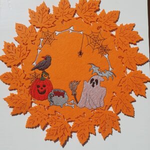 Stickdatei Halloweenrahmen
