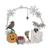 Stickdatei Halloweenrahmen