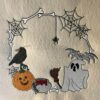 Stickdatei Halloweenrahmen