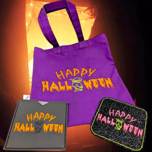 Stickdatei Happy Halloween