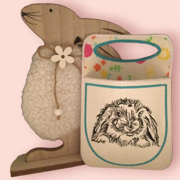 Stickdatei Hase Kritzel