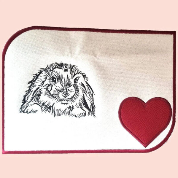 Stickdatei Hase Kritzel