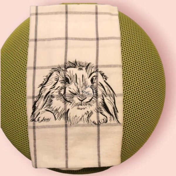 Stickdatei Hase Kritzel