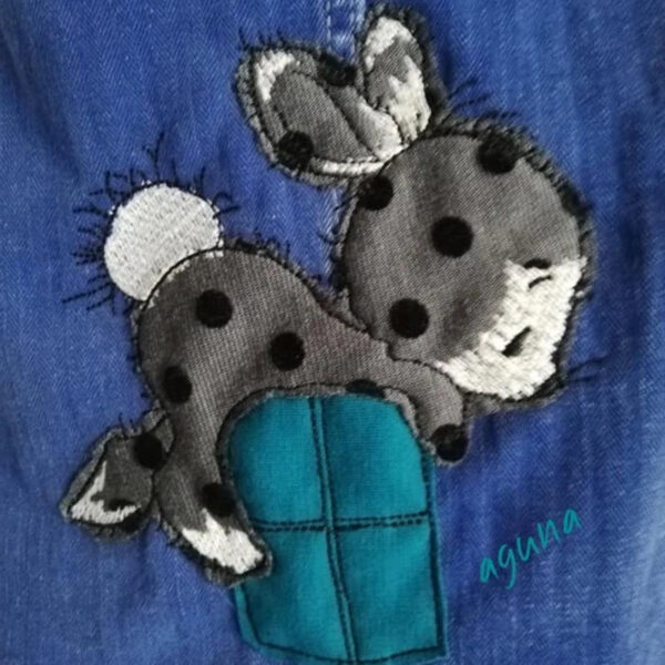 Stickdatei Hase Mimi Applikationsdatei