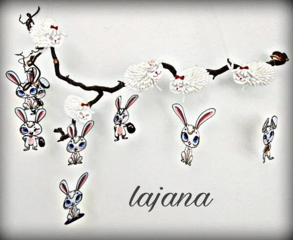 Stickdatei Hase Mitte Schnuffi