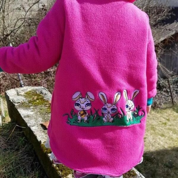 Stickdatei Hasen Treffen – Süße Oster-Hasenmotive