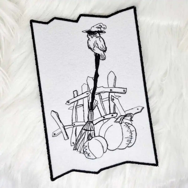 Stickdatei Herbst Halloween