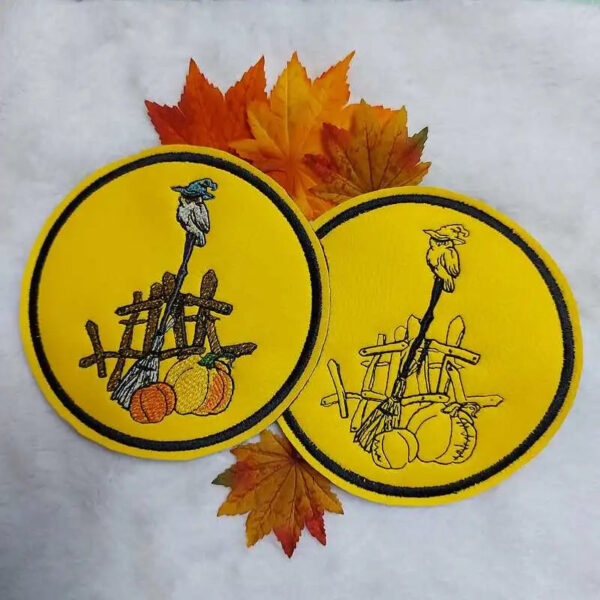 Stickdatei Herbst Halloween