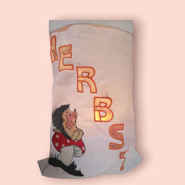 Stickdatei Igel Herbstdekoration