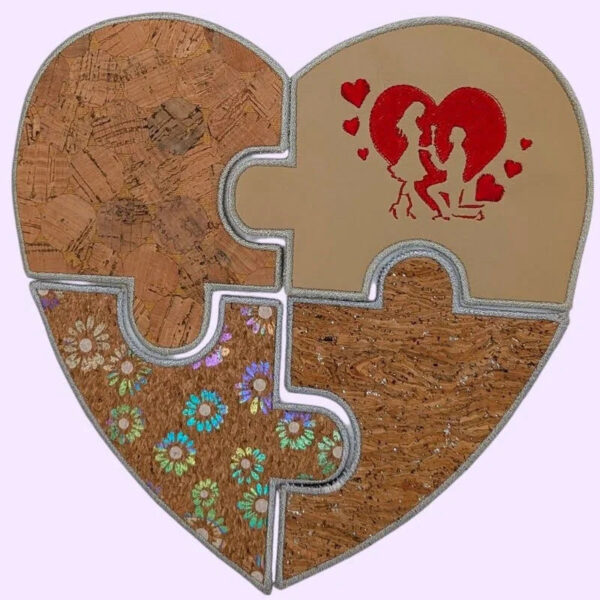 Stickdatei Herz Liebespaar