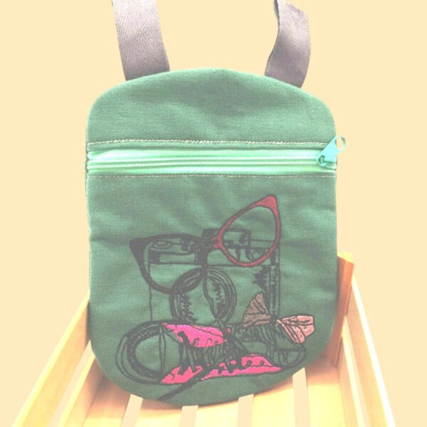 Stickdatei Hipster Design