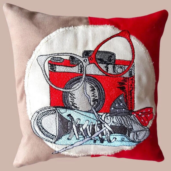 Stickdatei Hipster Design