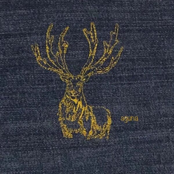 Stickdatei Hirsch Scribble