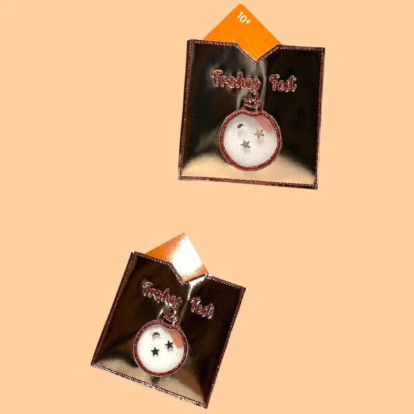 ITH Stickdatei Hülle Weihnachtskugel