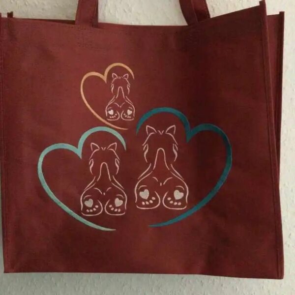 Stickdatei Hund Westie mit Herz