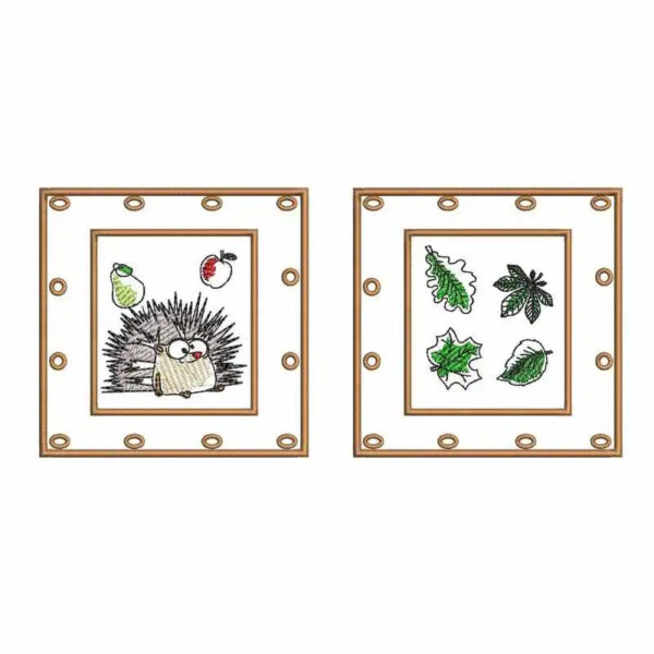 Stickdatei ITH Laterne Herbst