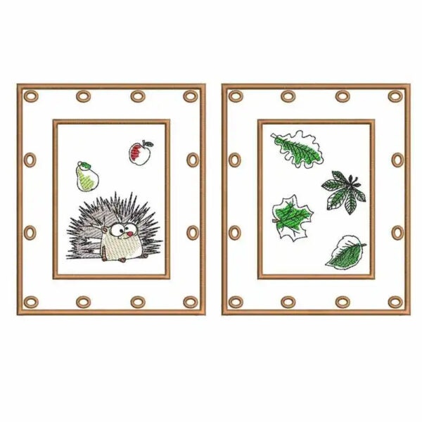 Stickdatei ITH Laterne Herbst