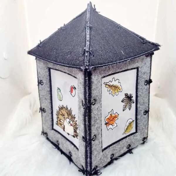 Stickdatei ITH Laterne Herbst