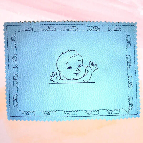 Stickdatei Kartendesigns Baby