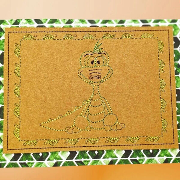 Stickdatei Kartendesigns Kids