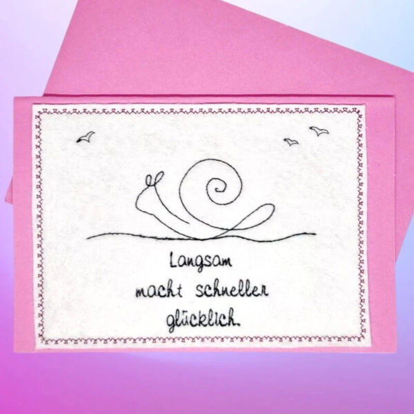 Stickdatei Kartendesigns Neutral