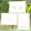 Stickdatei Kartendesigns Ostern