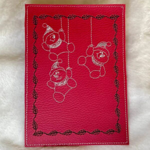 Stickdatei Kartendesigns Weihnachten