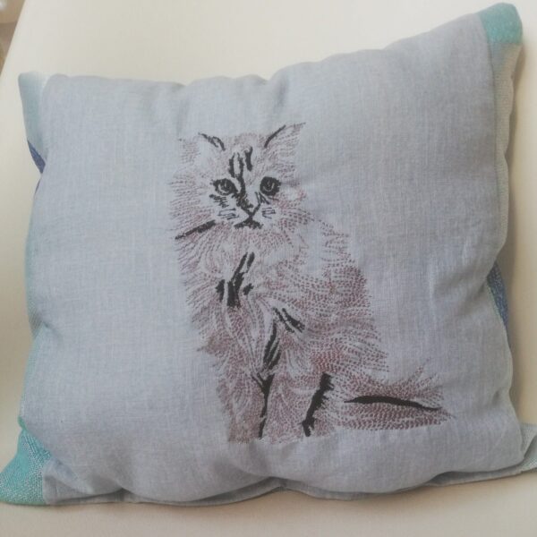 Stickdatei Katze Scribble