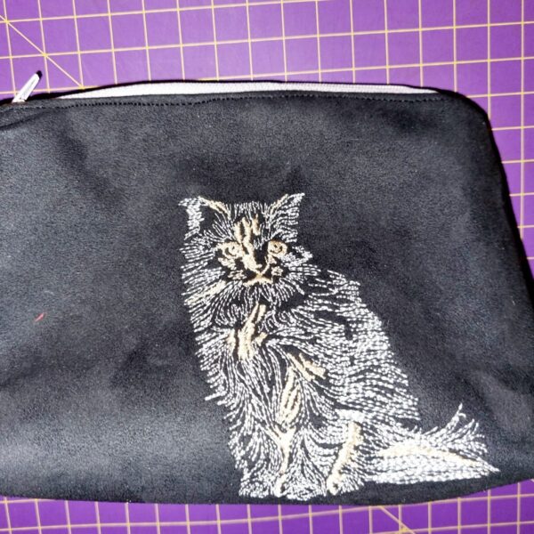 Stickdatei Katze Scribble