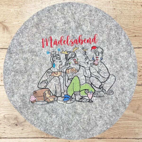 Stickdatei Klub der alten Schachteln