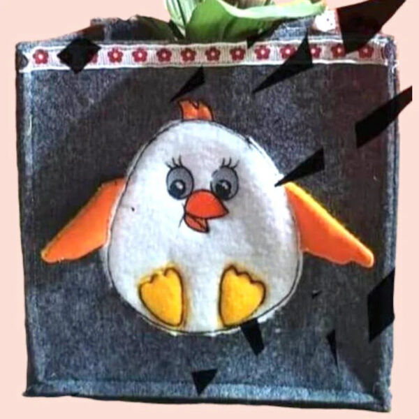 Stickdatei Küken Kiki Kuschelküken Applikationsdatei