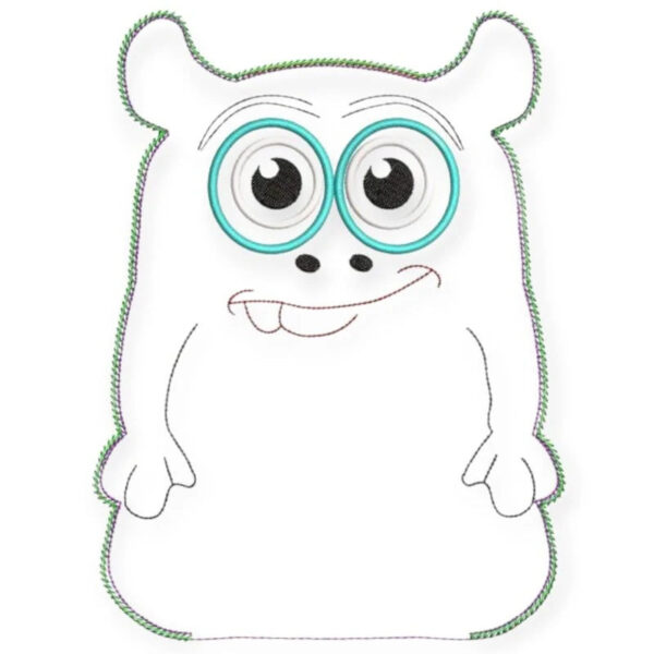 ITH Stickdatei Kuschelmonster StiXX
