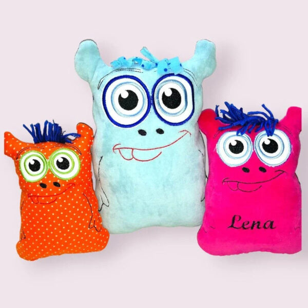 ITH Stickdatei Kuschelmonster StiXX