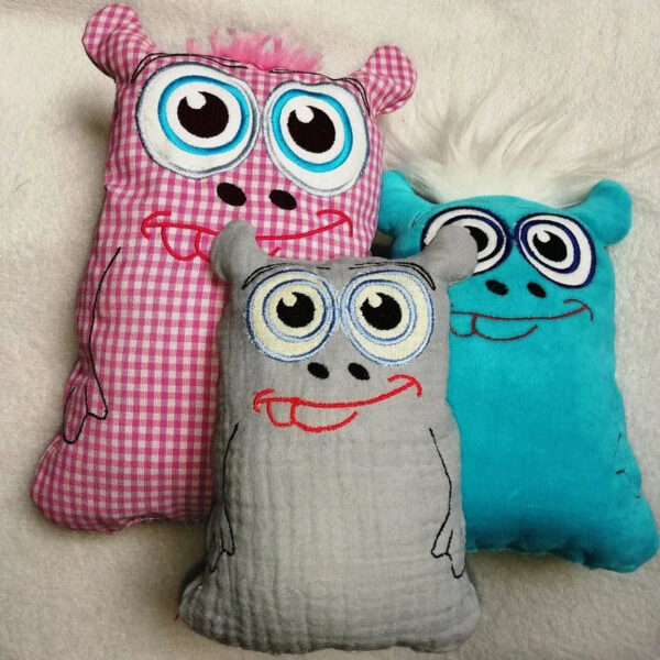 ITH Stickdatei Kuschelmonster StiXX