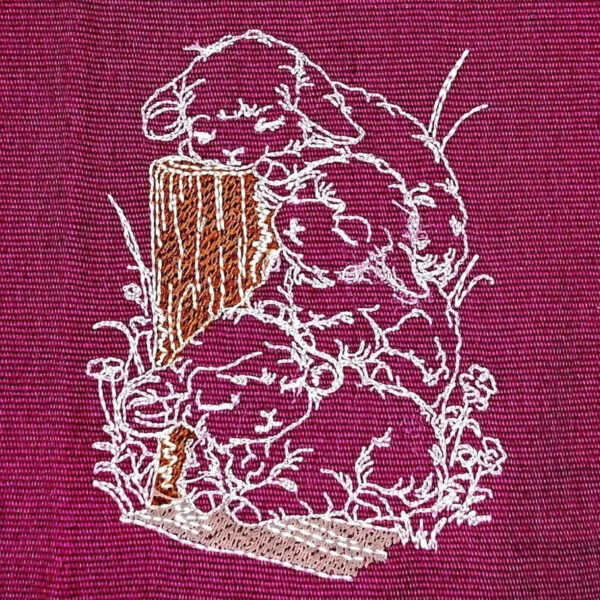 Stickdatei Lämmchen