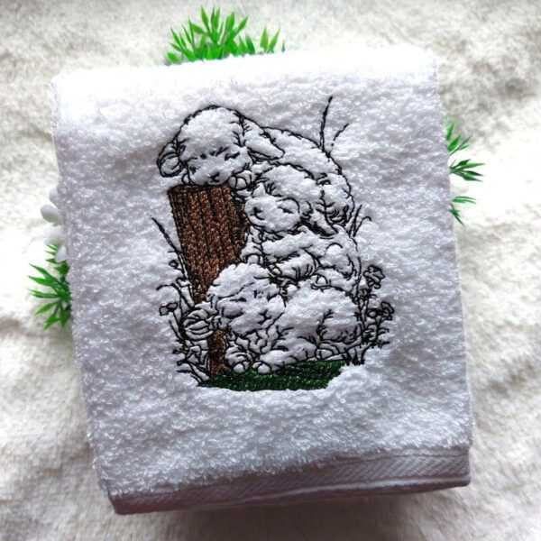 Stickdatei Lämmchen