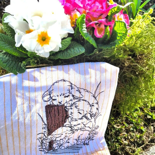 Stickdatei Lämmchen