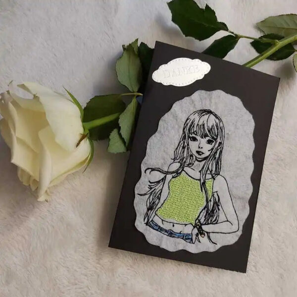 Stickdatei Little Girl