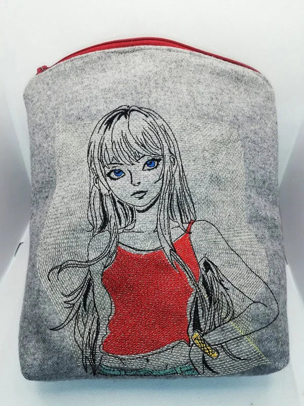 Stickdatei Little Girl