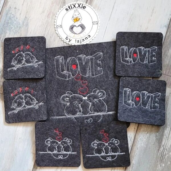 Stickdatei Love
