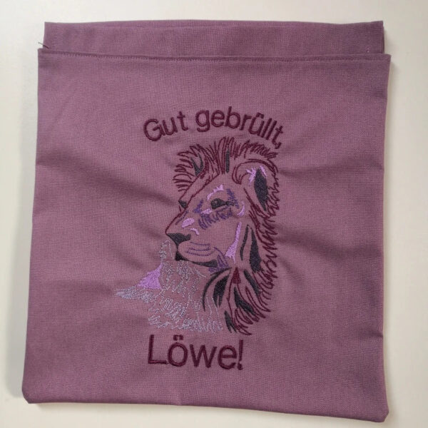 Stickdatei Löwe Scribble