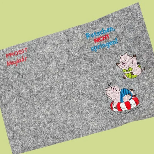 Stickdatei Lustige Schweinerei