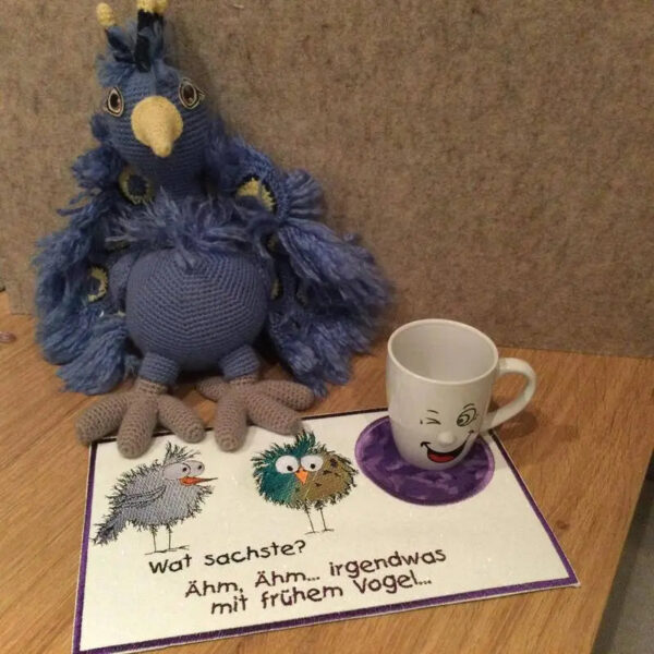 Stickdatei Lustige Vögel – 9 Motive Vollstick