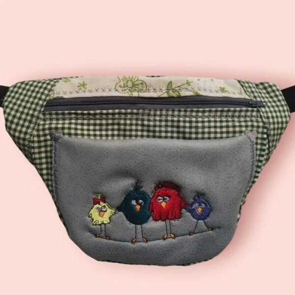 Stickdatei Vogel lustige Vogelfamilie stiXX Vol. 2 mit Spruch